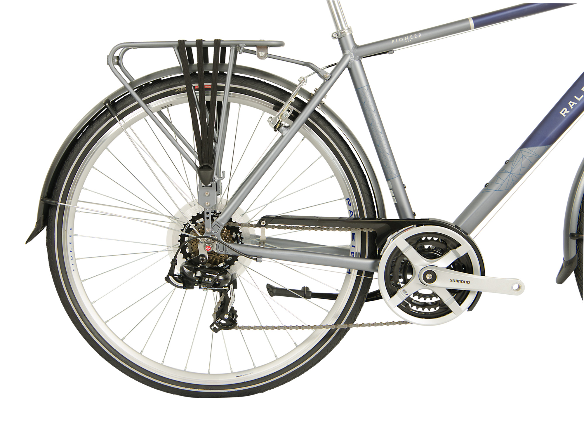 Raleigh Pioneer Tour Crossbar Rear wheel